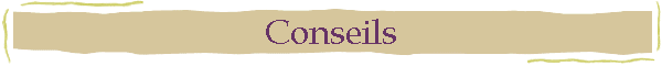 Conseils