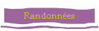 Randonnes