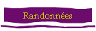 Randonnes