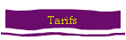 Tarifs