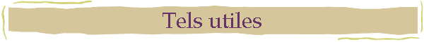 Tels utiles